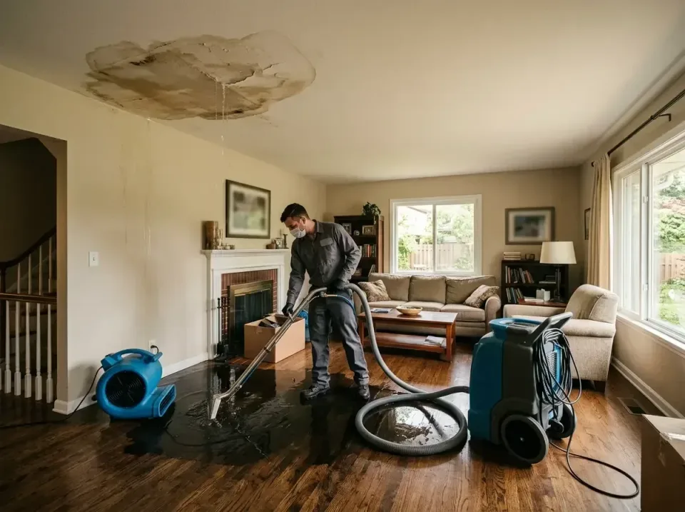 attic-pipe-burst-ceiling-drip-008 — frequently asked questions, Water Damage Restoration & Carpet Care in Wernersville, PA